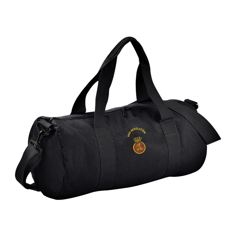 HMS Resolution Barrel Bag