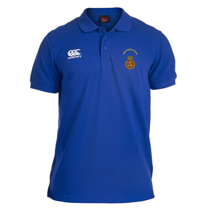 HMS Resolution Canterbury Rugby Polo