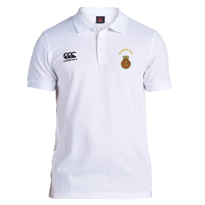 HMS Resolution Canterbury Rugby Polo