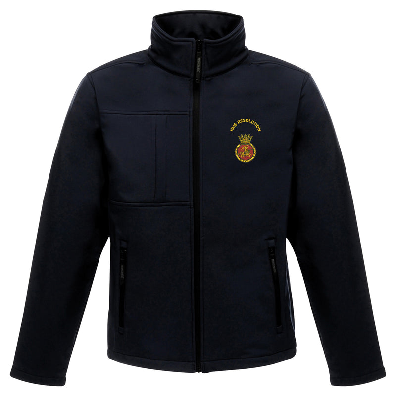 HMS Resolution Regatta Softshell Jacket