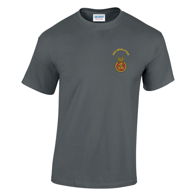 HMS Resolution Cotton T-Shirt