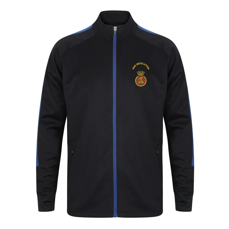 HMS Resolution Knitted Tracksuit Top