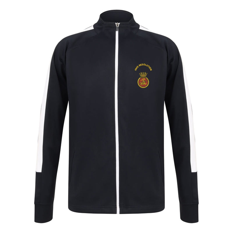 HMS Resolution Knitted Tracksuit Top