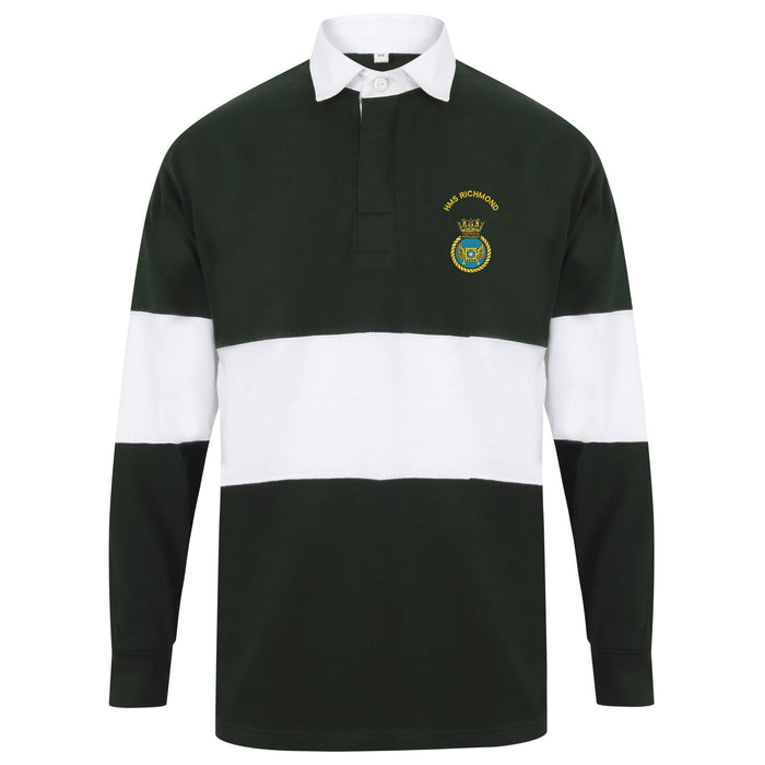 HMS Richmond Long Sleeve Panelled Rugby Shirt