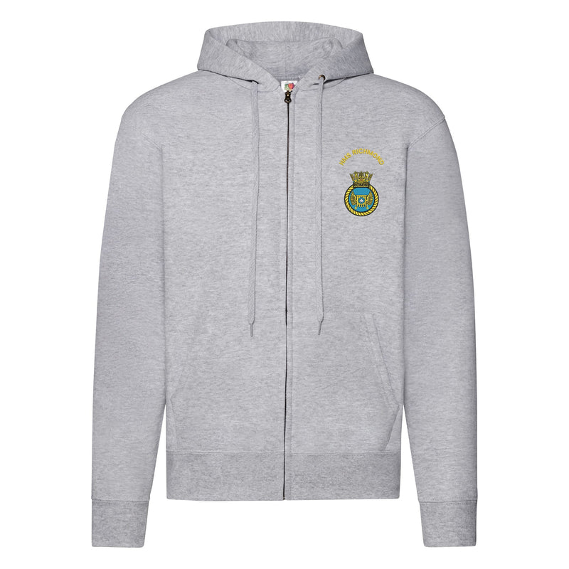 HMS Richmond Zipped Hoodie