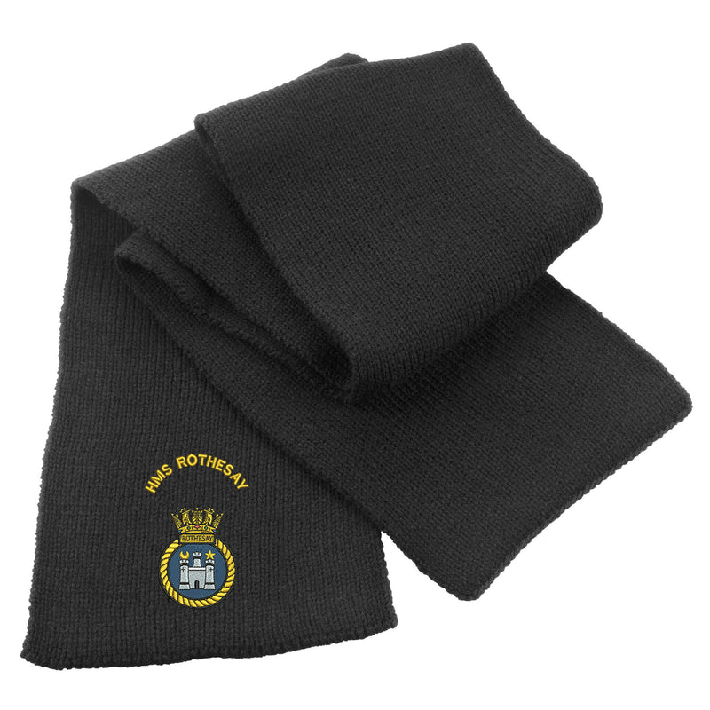 HMS Rothesay Heavy Knit Scarf