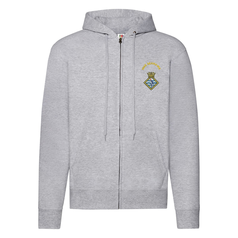 HMS Seahawk Zipped Hoodie
