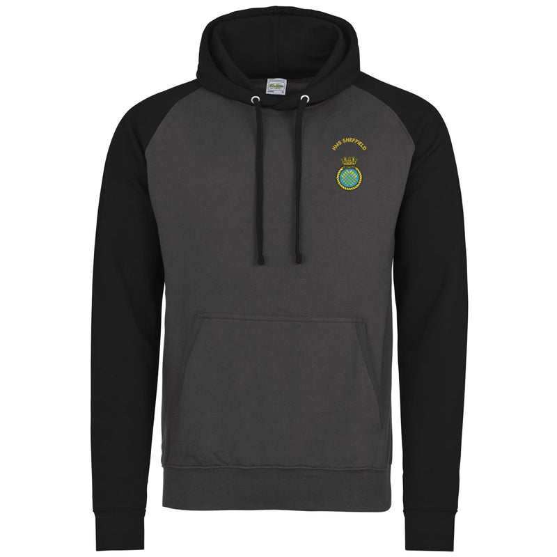 HMS Sheffield Contrast Hoodie