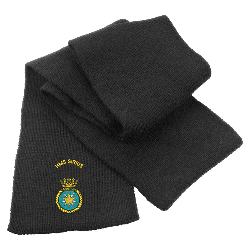 HMS Sirius Heavy Knit Scarf