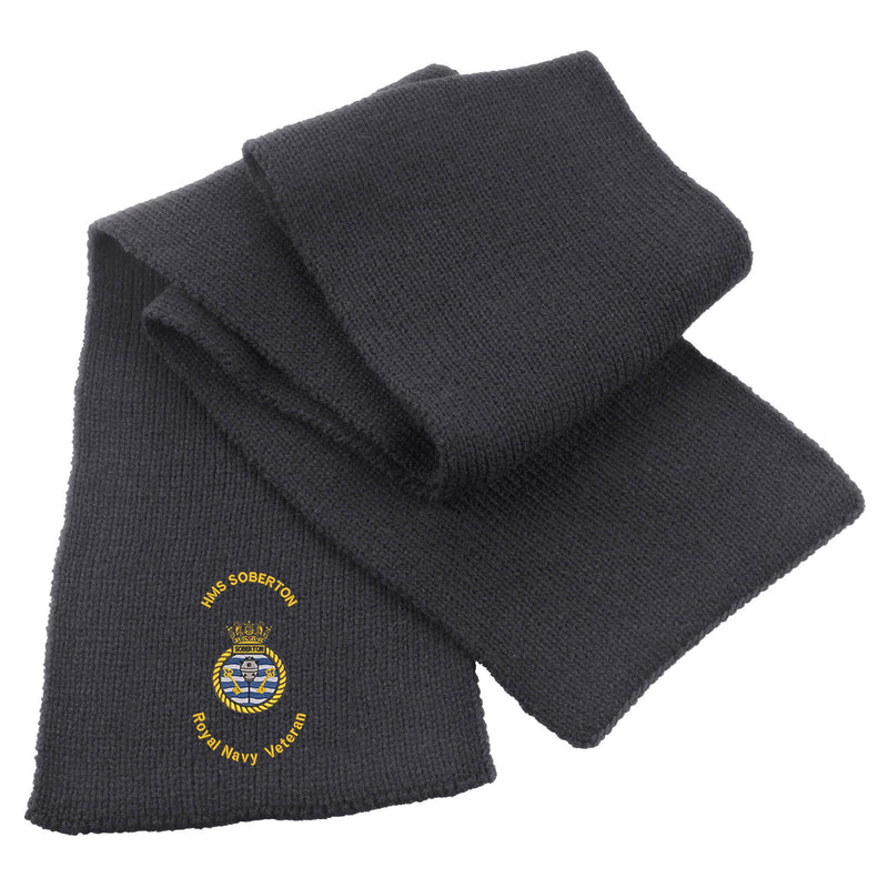 HMS Soberton Heavy Knit Scarf