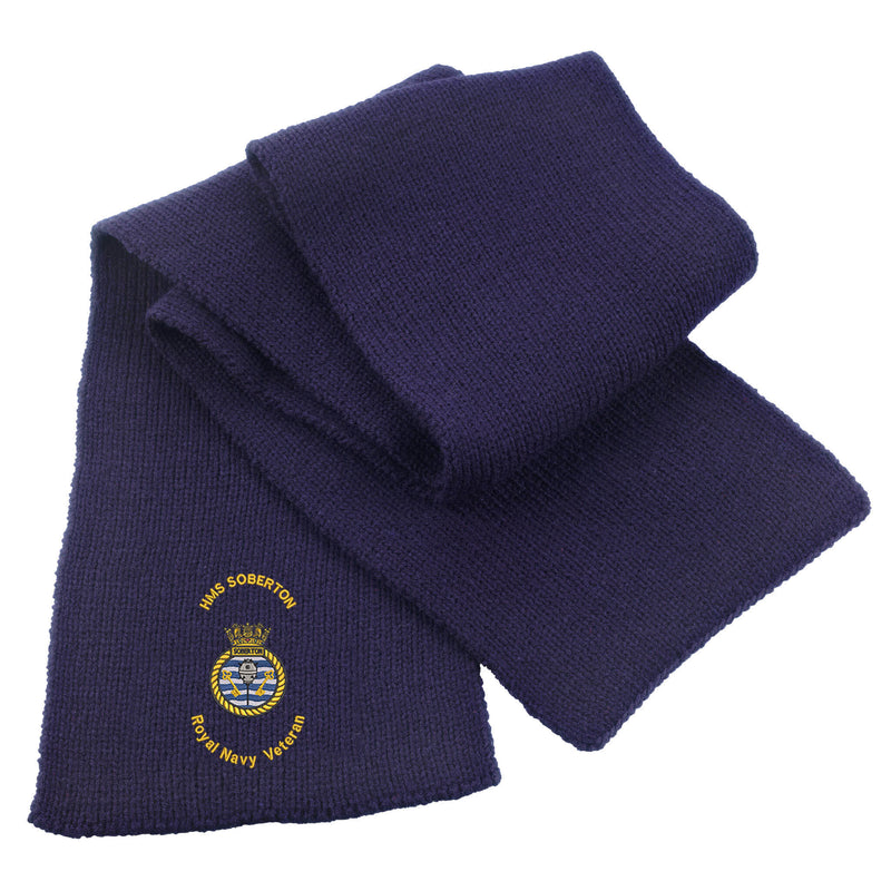 HMS Soberton Heavy Knit Scarf