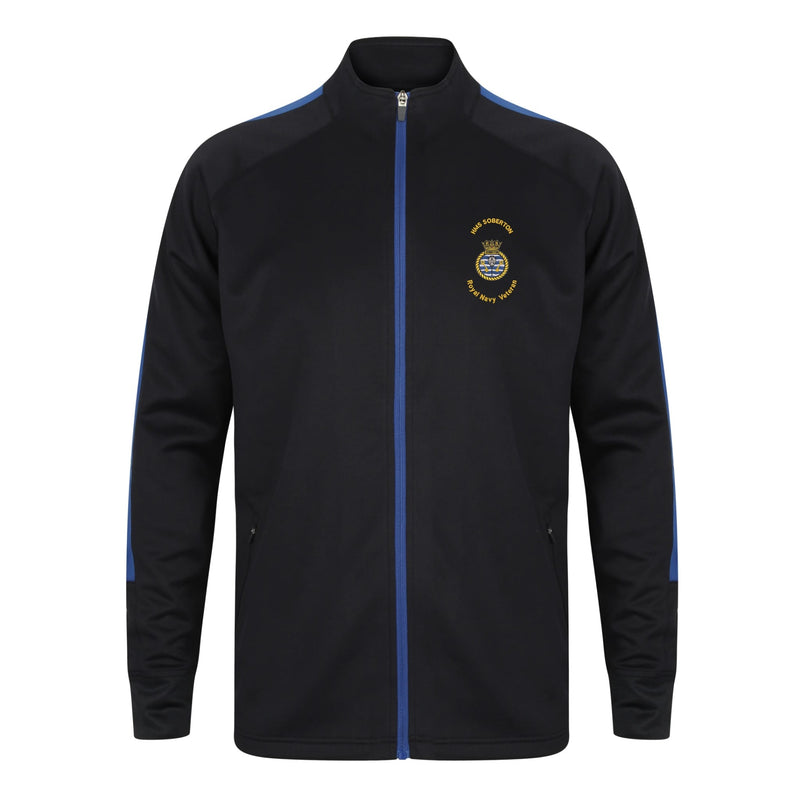 HMS Soberton Knitted Tracksuit Top
