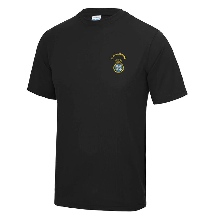 HMS St Albans Polyester T-Shirt
