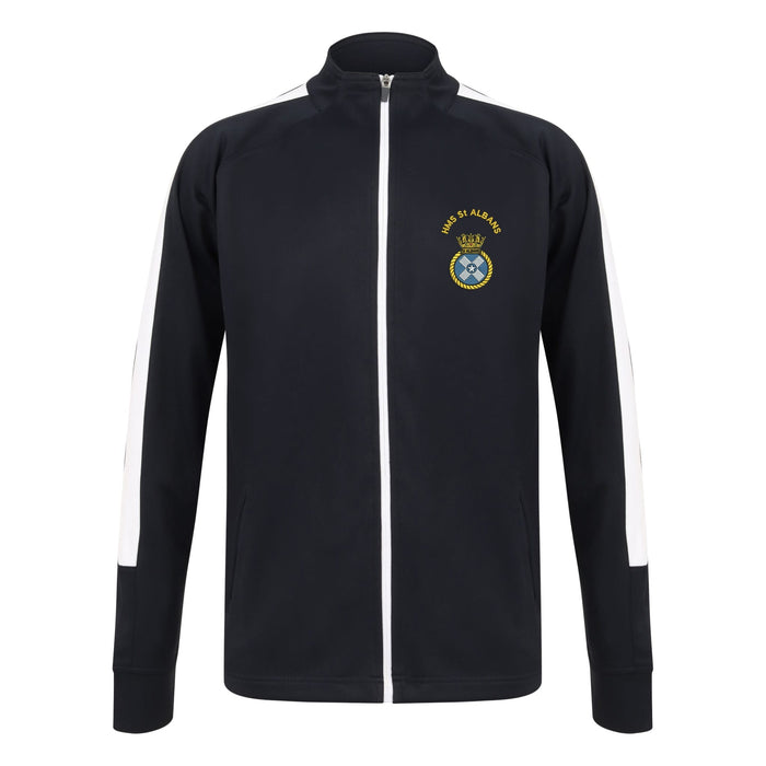 HMS St Albans Knitted Tracksuit Top
