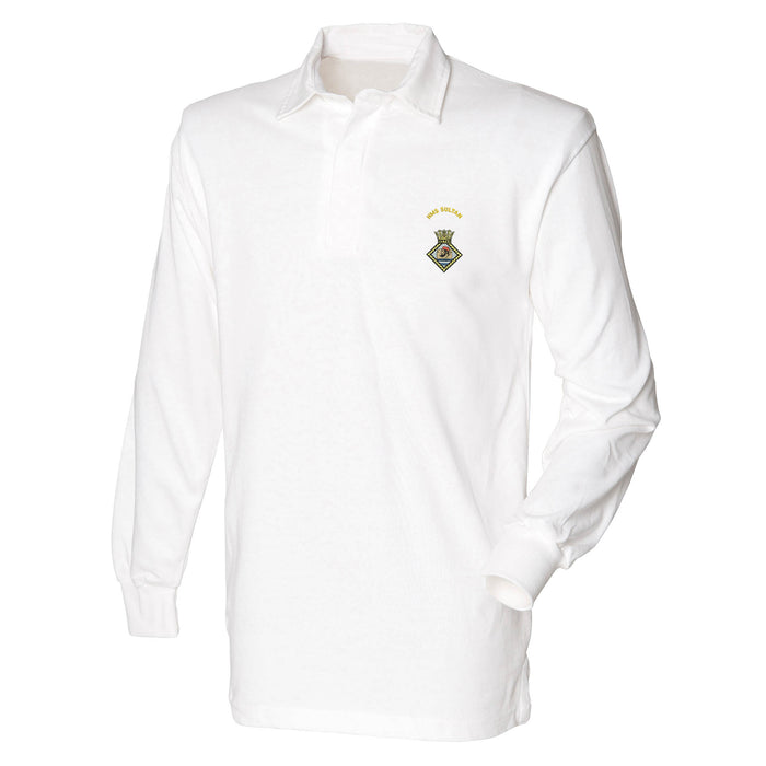 HMS Sultan Long Sleeve Rugby Shirt