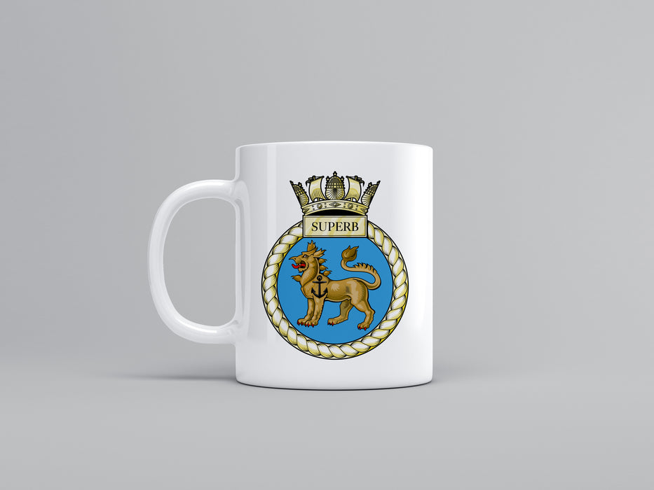 HMS Superb Mug