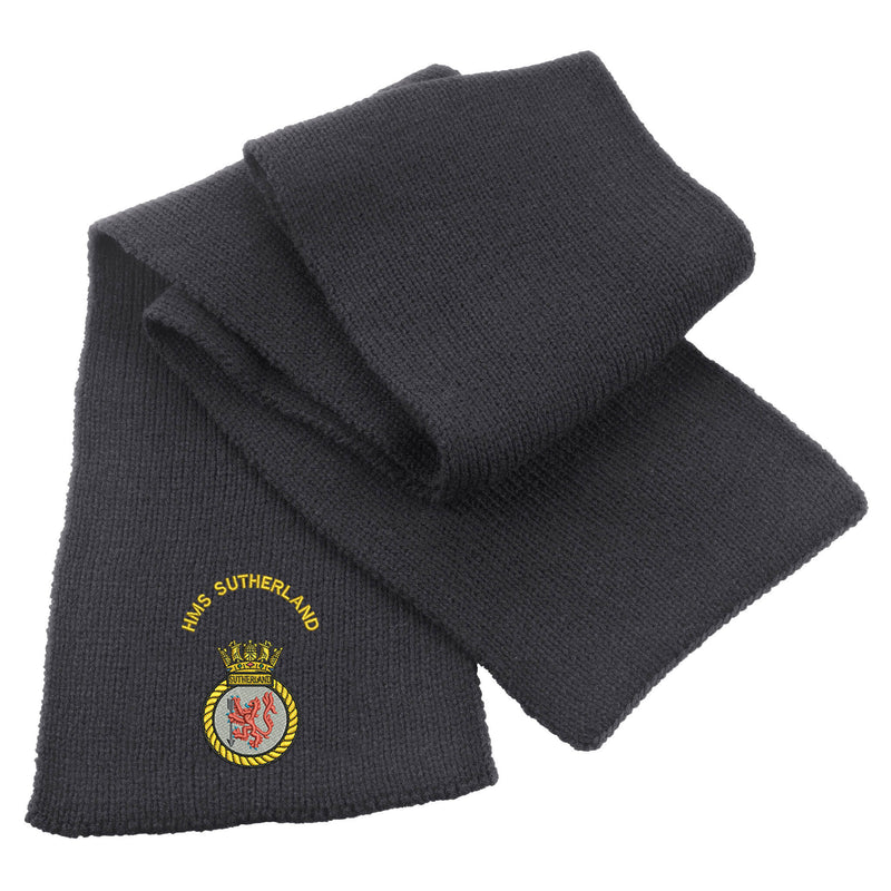 HMS Sutherland Heavy Knit Scarf