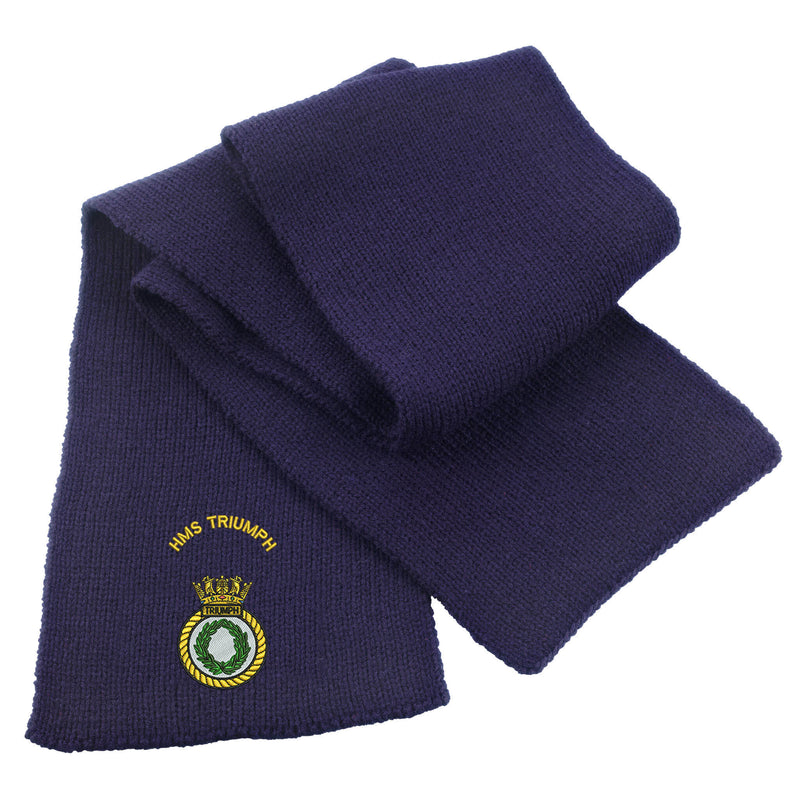 HMS Triumph Heavy Knit Scarf