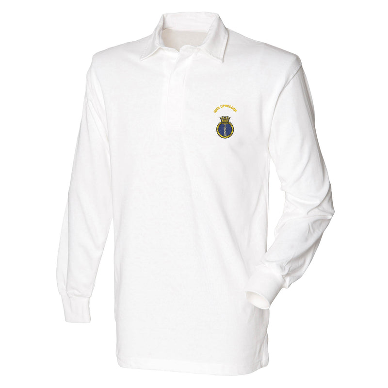 HMS Upholder Long Sleeve Rugby Shirt