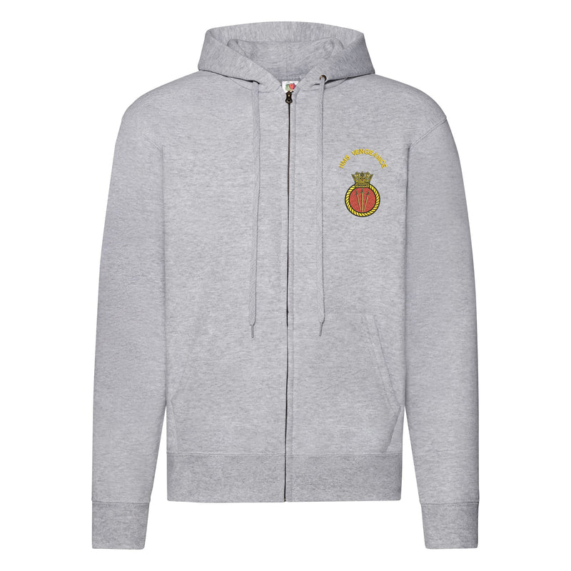 HMS Vengeance Zipped Hoodie