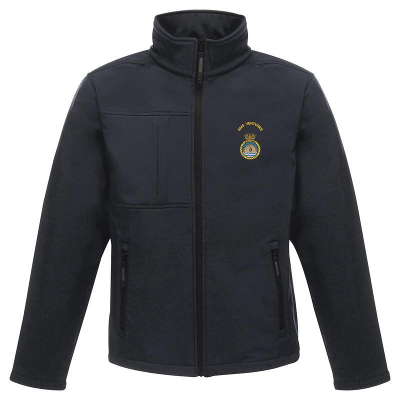 HMS Venturer Regatta Softshell Jacket