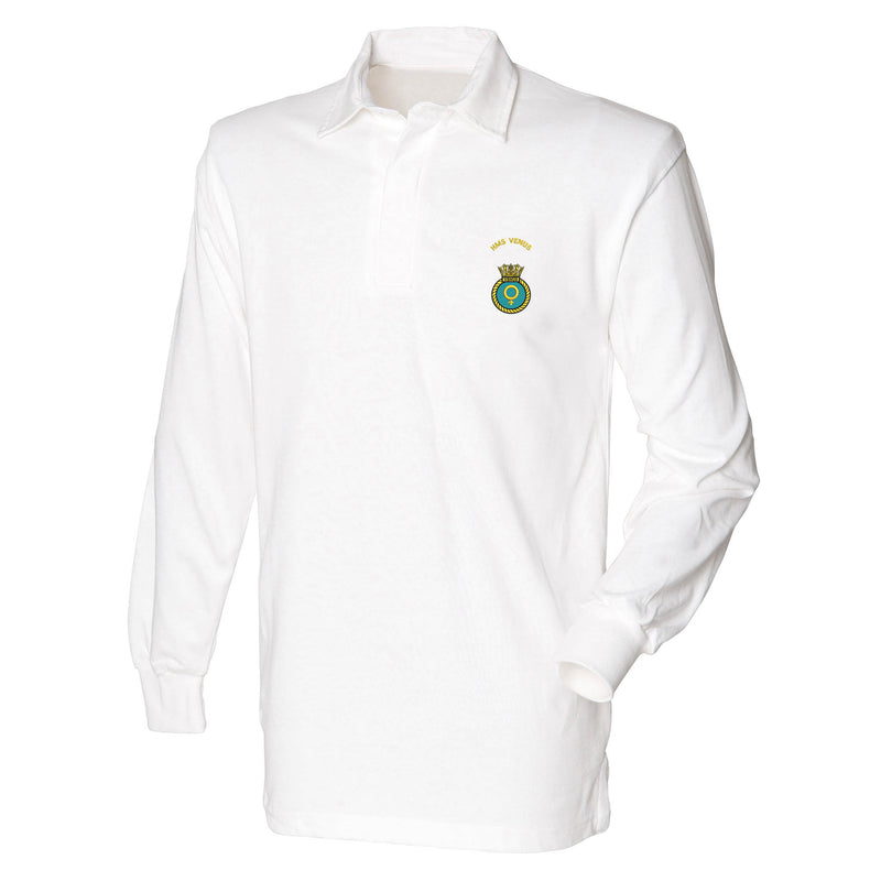 HMS Venus Long Sleeve Rugby Shirt