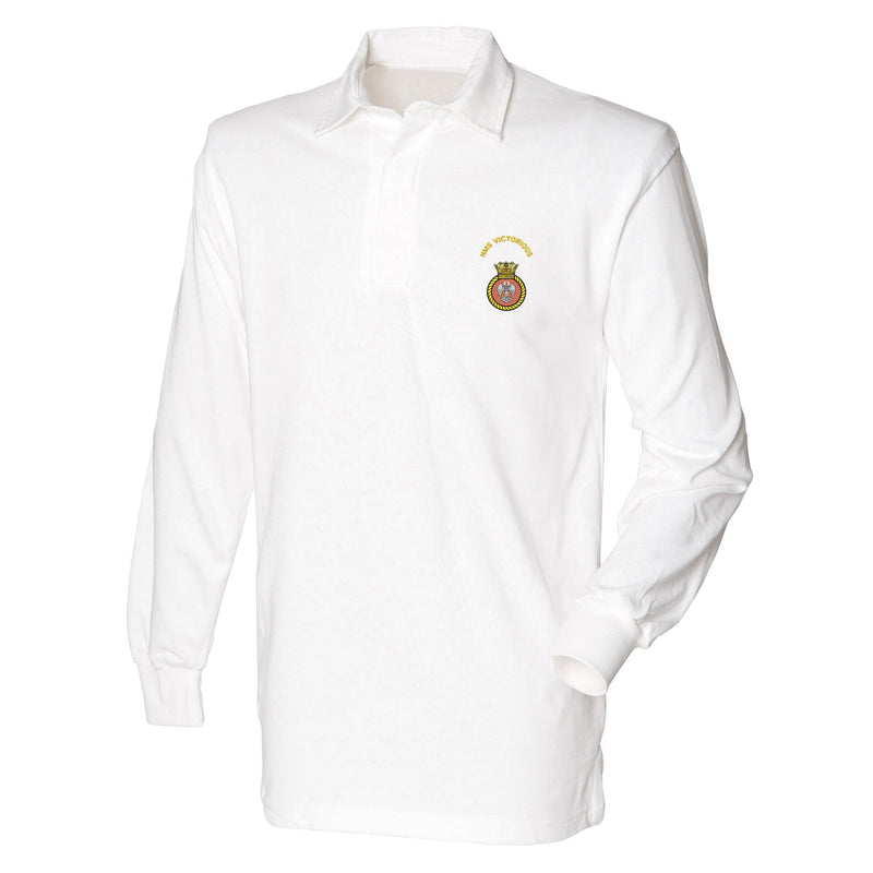 HMS Victorious Long Sleeve Rugby Shirt