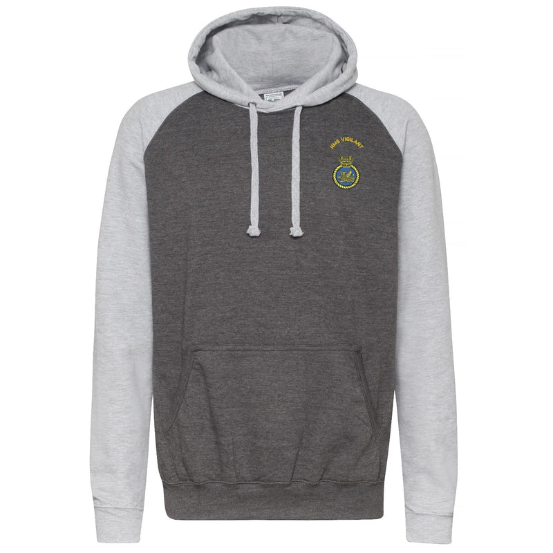 HMS Vigilant Contrast Hoodie