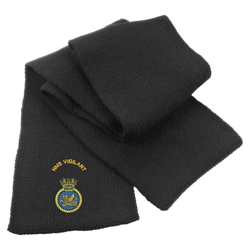 HMS Vigilant Heavy Knit Scarf