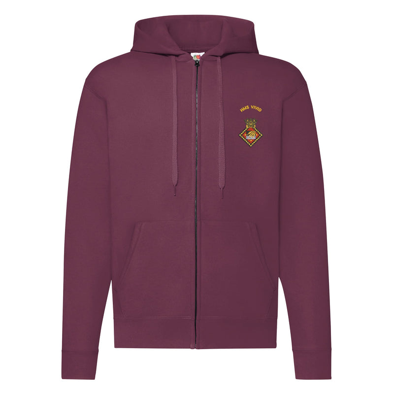 HMS Vivid Zipped Hoodie