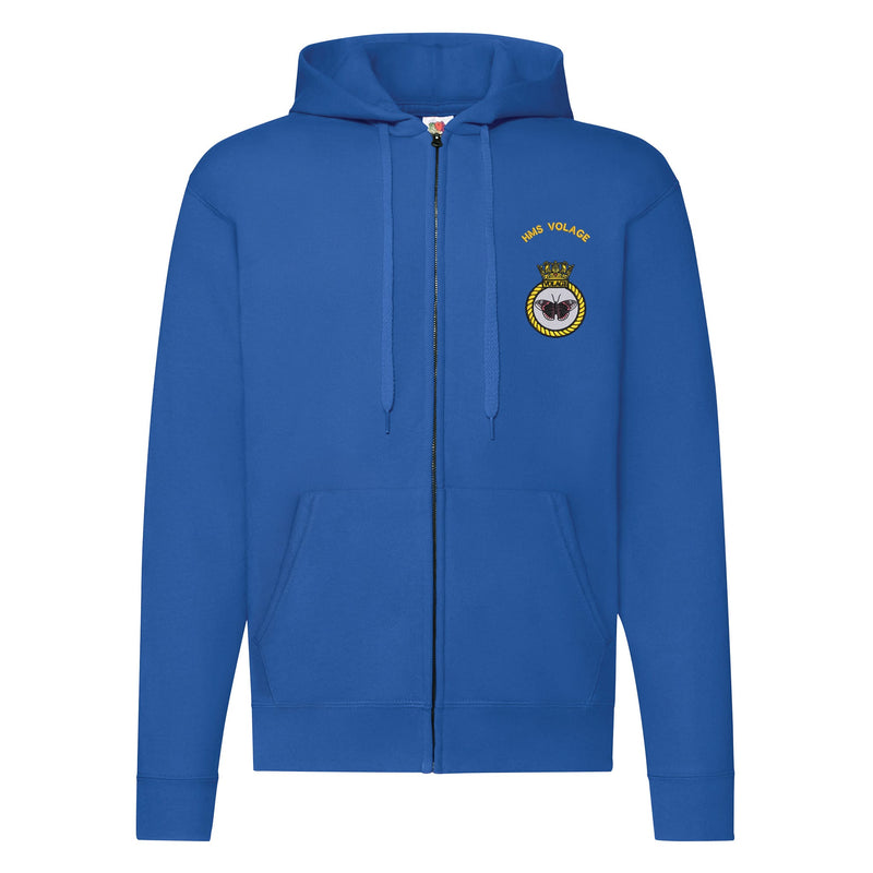 HMS Volage Zipped Hoodie