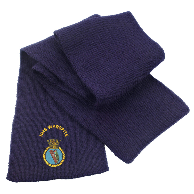 HMS Warspite Heavy Knit Scarf