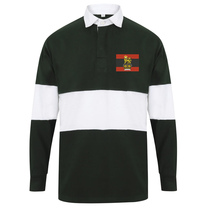 Headquarters of HQ Home Command Long Sleeve Panelled Rugby Shirt
