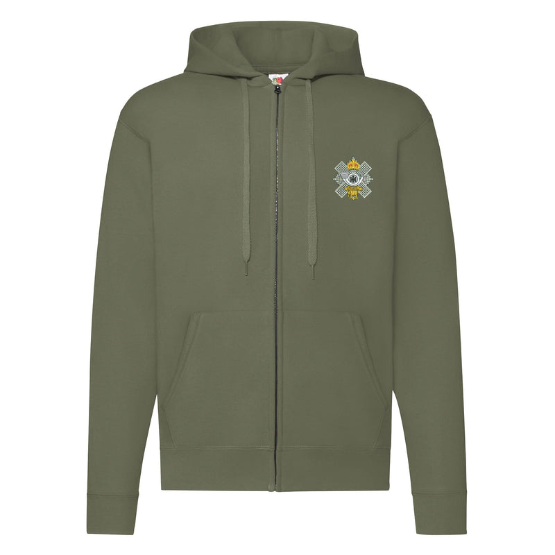 Highland Light Infantry Zipped Hoodie