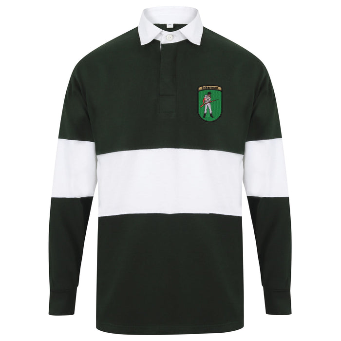 Inkerman Long Sleeve Panelled Rugby Shirt