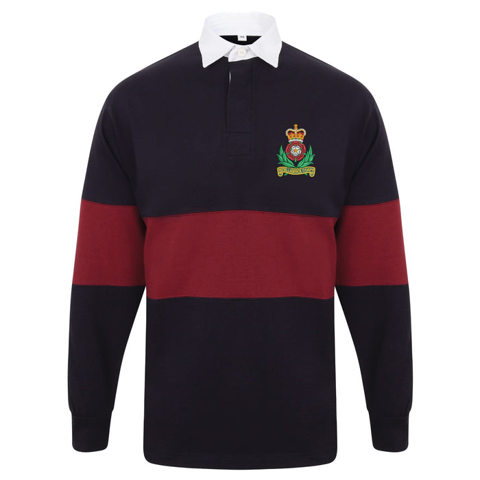 Intelligence Corps Long Sleeve Panelled Rugby Shirt