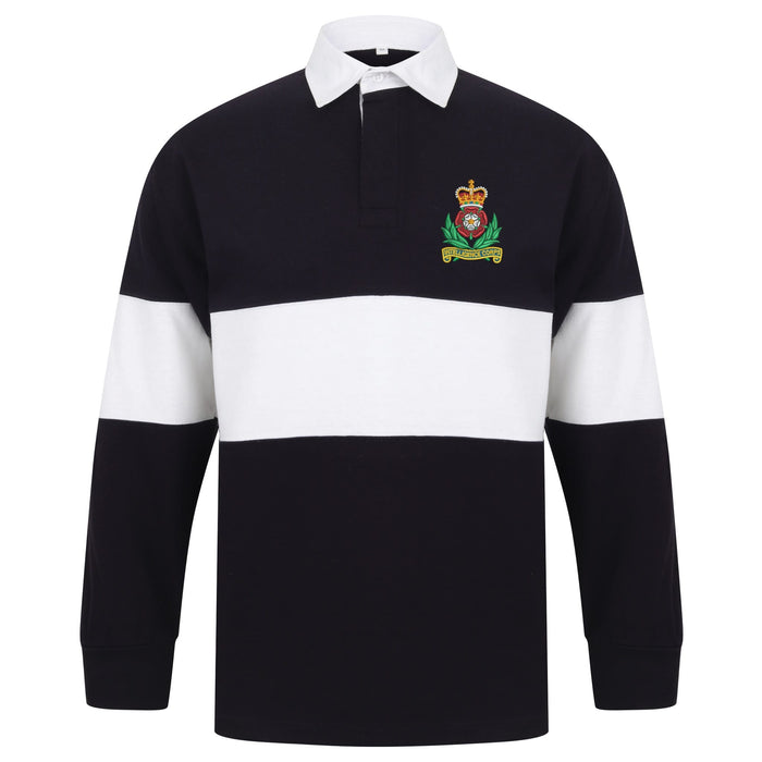 Intelligence Corps Long Sleeve Panelled Rugby Shirt