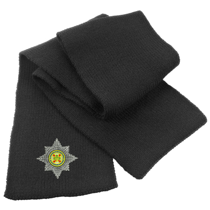 Irish Guards Heavy Knit Scarf