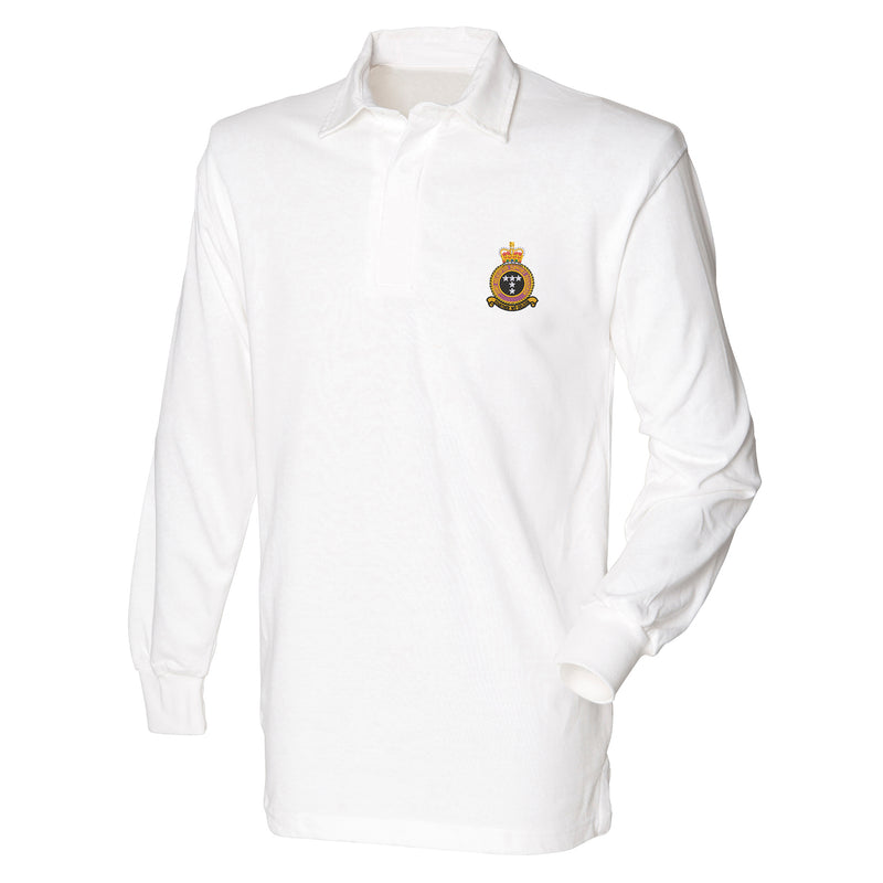 Joint Helicopter Support Squadron Long Sleeve Rugby Shirt