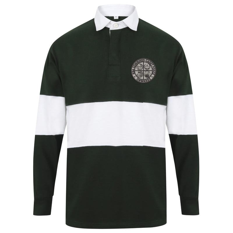 KBA Combined Cadet Force Long Sleeve Panelled Rugby Shirt