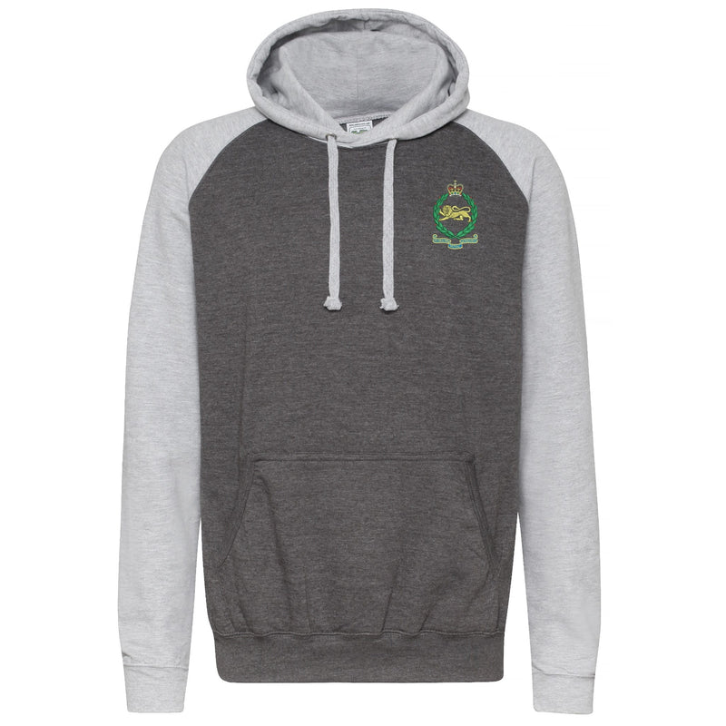 King's Own Royal Border Regiment Contrast Hoodie
