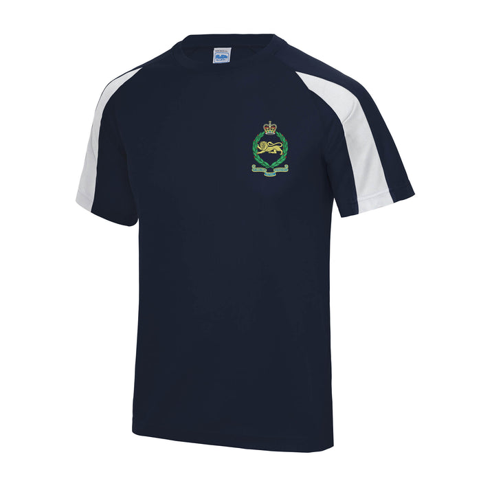 King's Own Royal Border Regiment Contrast Polyester T-Shirt
