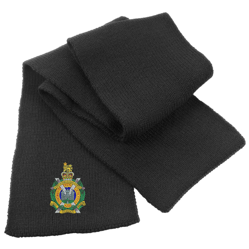 Kings Own Scottish Borderers Heavy Knit Scarf