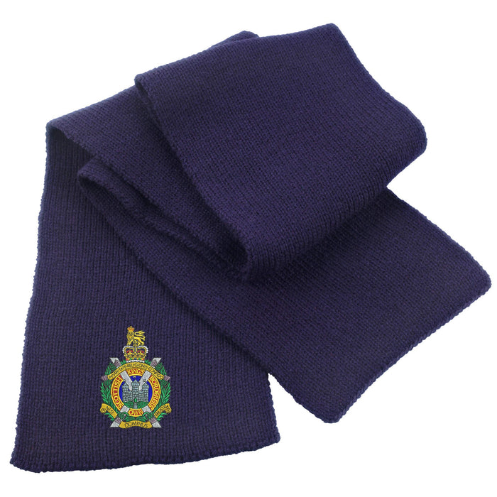 Kings Own Scottish Borderers Heavy Knit Scarf