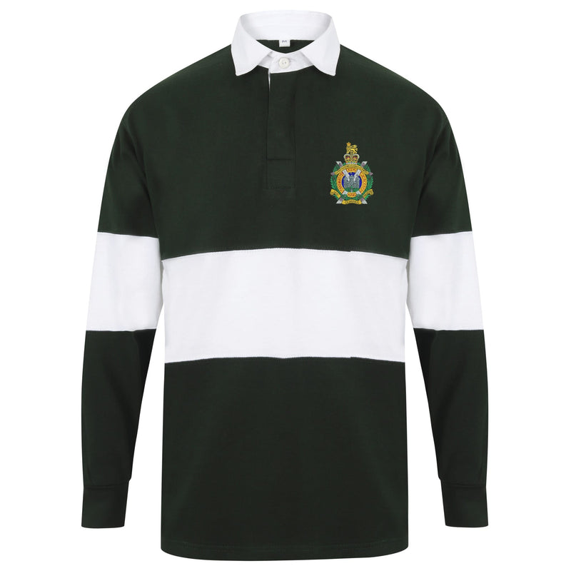 Kings Own Scottish Borderers Long Sleeve Panelled Rugby Shirt