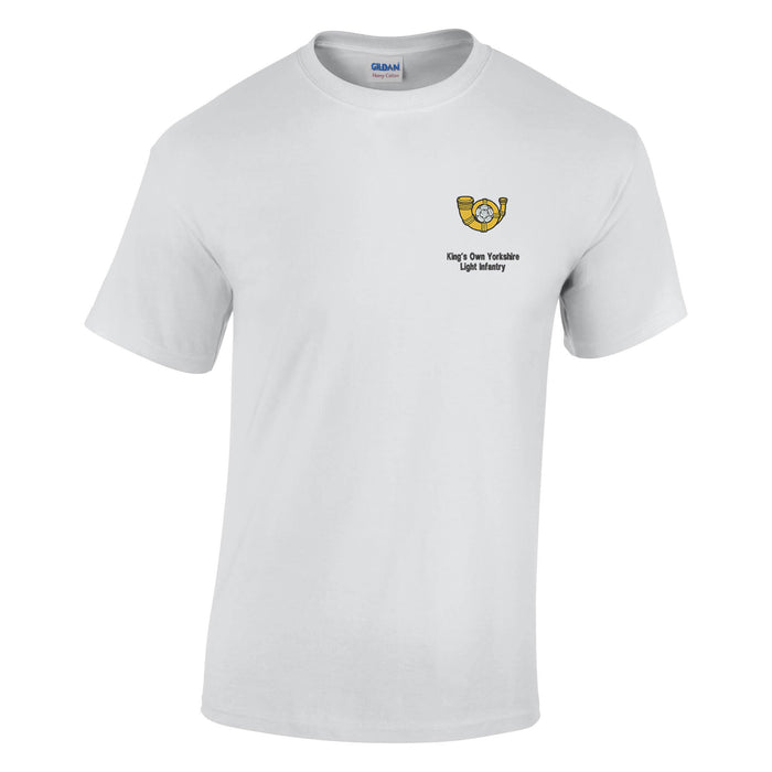 Kings Own Yorkshire Light Infantry Cotton T-Shirt