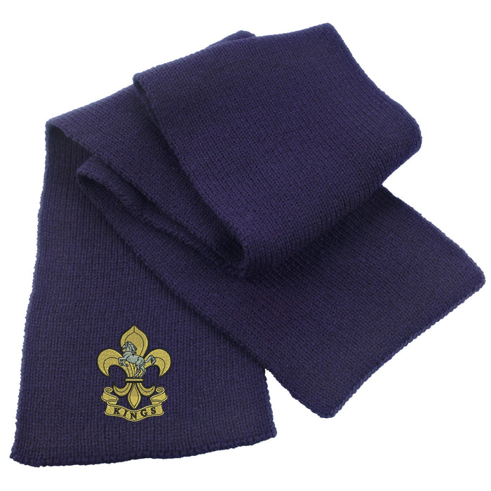 King's Regiment Heavy Knit Scarf