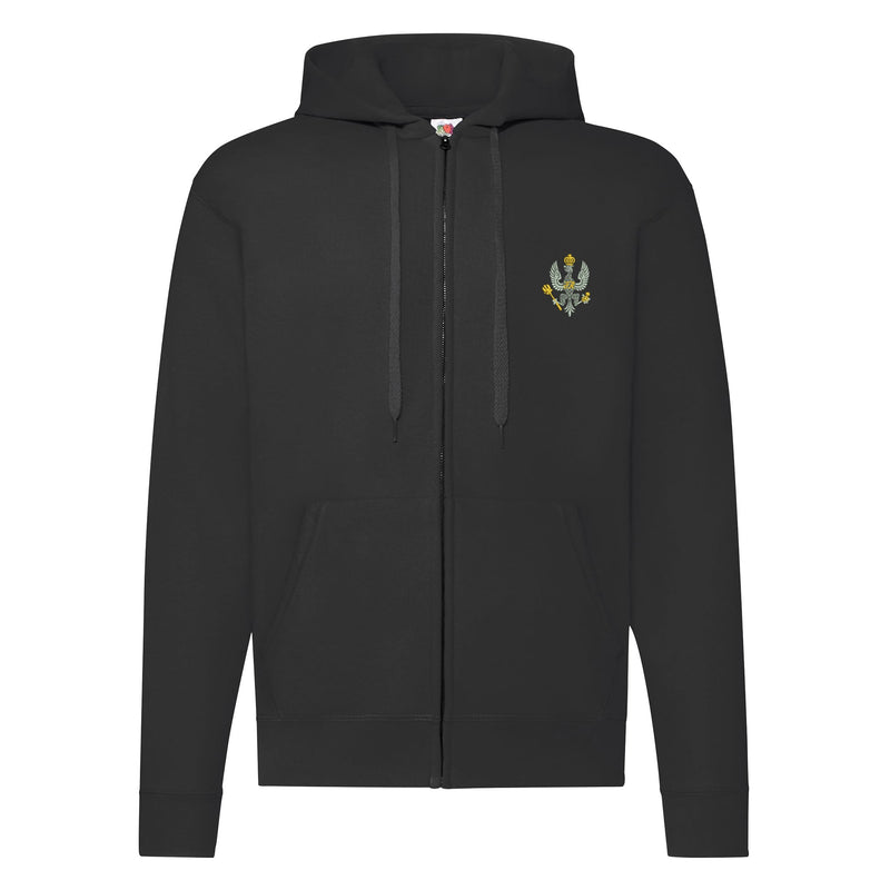 Kings Royal Hussars Zipped Hoodie