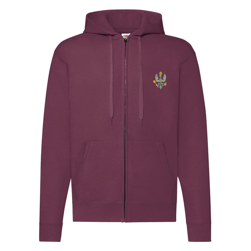 Kings Royal Hussars Zipped Hoodie