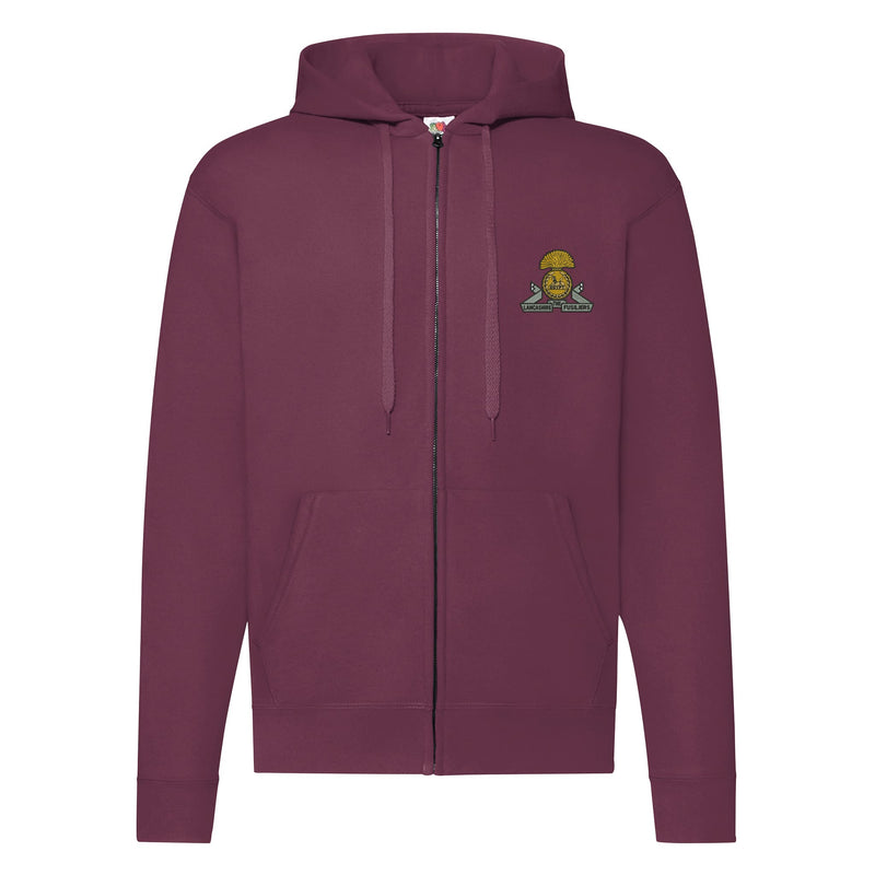 Lancashire Fusiliers Zipped Hoodie
